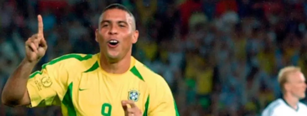 La bomba del invierno la quiere firmar Ronaldo Nazário desde Brasil