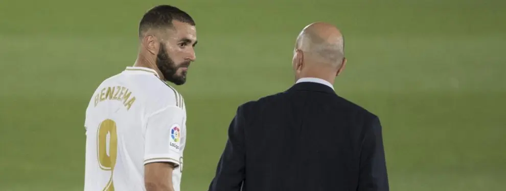 Zidane aclara el tema del 9: cambio de planes del francés