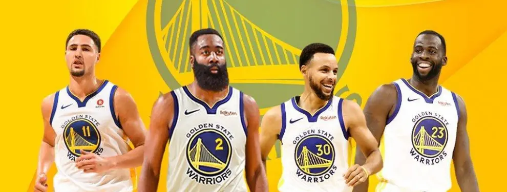 Stephen Curry y Harden con la bomba del siglo: nuevos ‘super’ Warriors