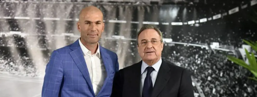 Zidane se lo pide a Florentino y éste le complace: ya hay galáctico