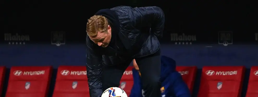 Ronald Koeman alucina con el último jugador ofrecido al Barça