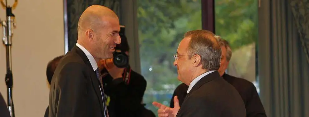 Zinedine Zidane traiciona a Florentino Pérez con una venta