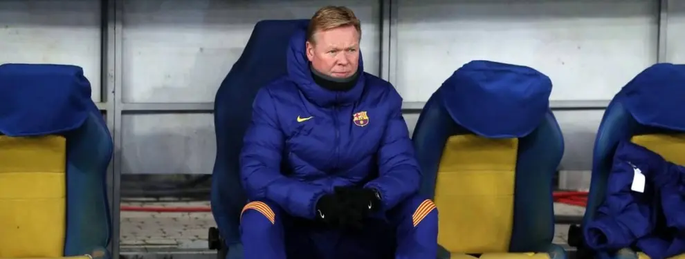 ¡Ni Koeman se lo cree! El delantero que se ofrece al Barça para enero