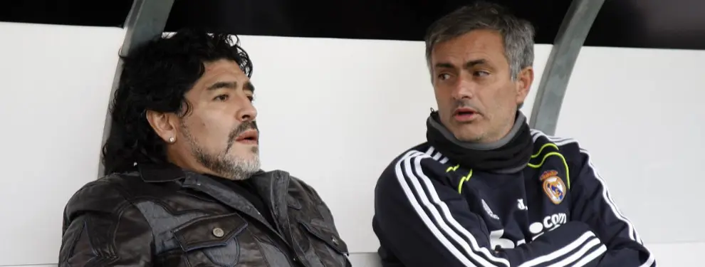 Mourinho quiere en su equipo al crack que le recomendó Maradona