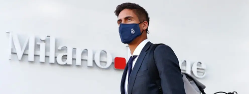 Raphaël Varane quiere irse del Real Madrid… ¡y completamente gratis!