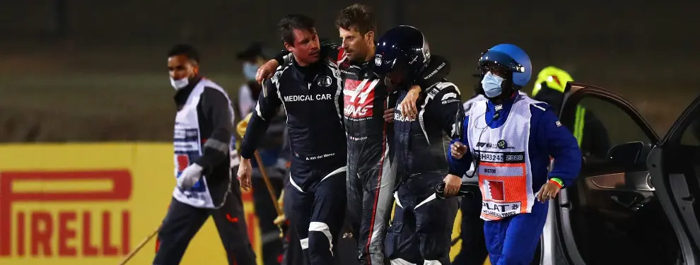 Alonso y Renault se vuelcan con Grosjean mientras se olvidan del podio