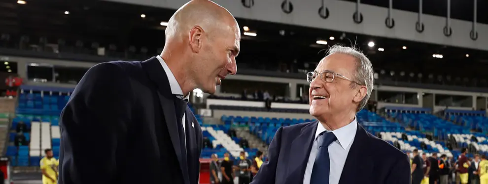 Florentino lo hace y Zidane da el OK: refuerzo de 40 millones de euros
