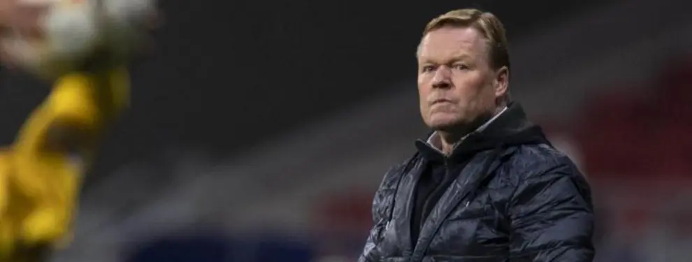 Ronald Koeman indica su opción favorita para el central del Barça