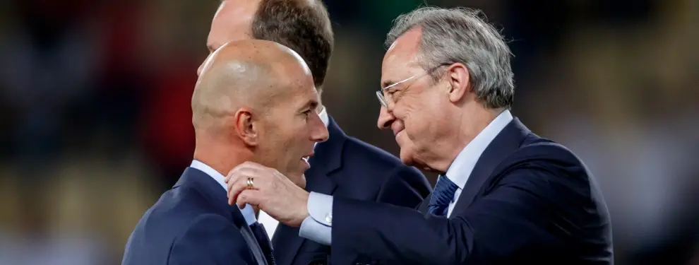 ¡Florentino Pérez pacta el adiós de Zidane! Y ya hay sustituto
