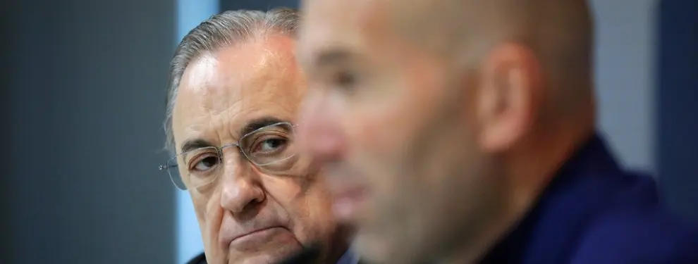 Polémica de Florentino que enfurece a Zidane: “en enero, lo siento”