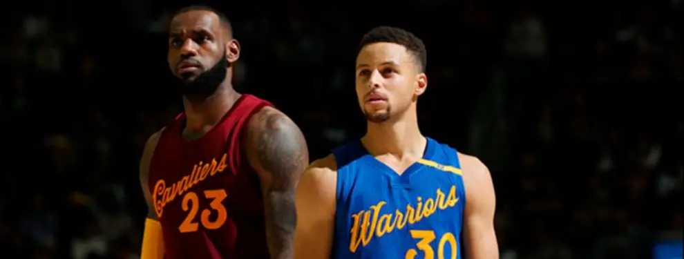 Curry estampa su firma pero no con LeBron James: bombazo inesperado