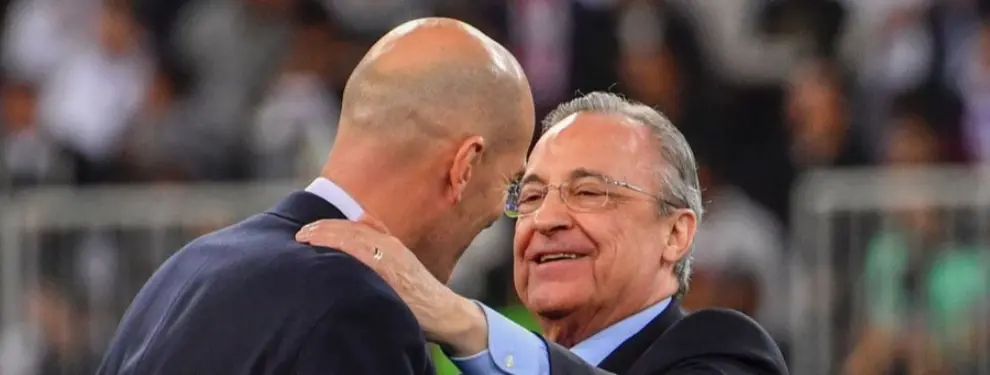 Zidane se pone firme y filtra la solución, Florentino flipa con ella