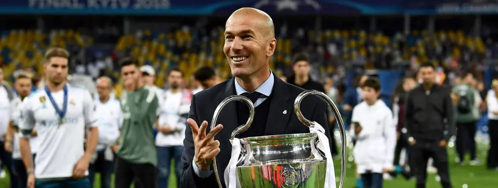 Zidane se ‘moja’ y señala al culpable de todo en el Real Madrid