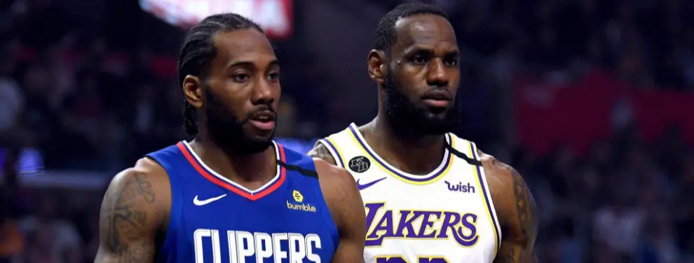 Traición a LeBron James en Los Ángeles: Kawhi Leonard sale beneficiado