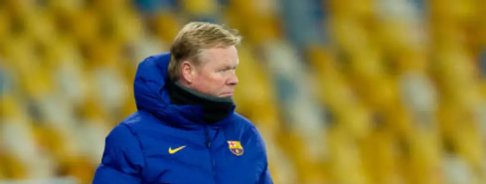 El Barça lo añade a la lista de ventas: Koeman accede y pide 15 kilos