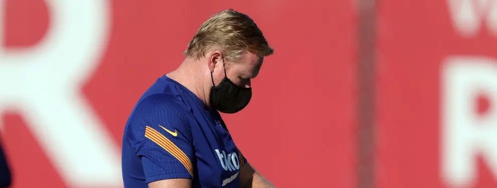 Malas noticias para Koeman: se queda sin su crack y no hay refuerzo