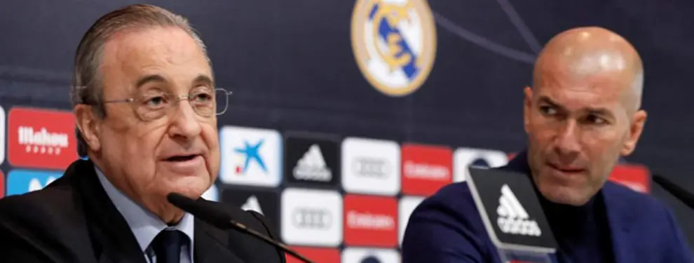 Florentino avisa a Zidane: confirma a su sucesor si hay debacle