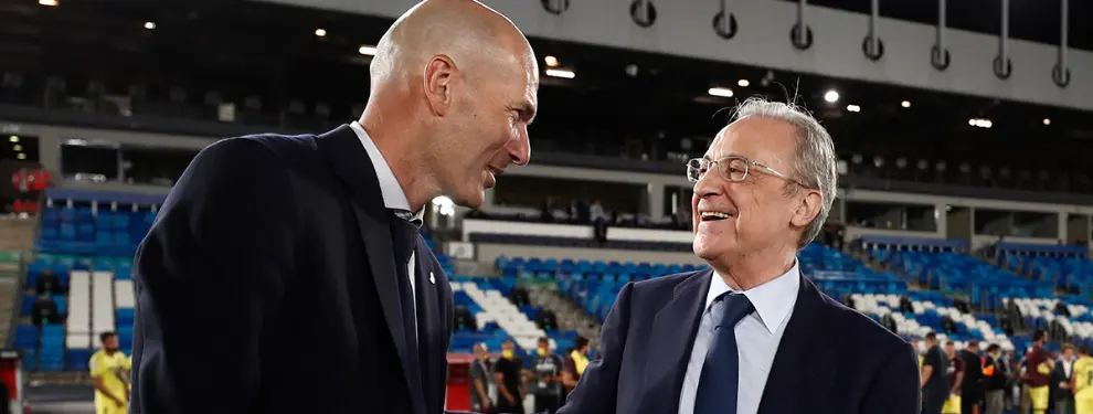 Zidane le confirma su plan a Florentino: “es mi único intocable”