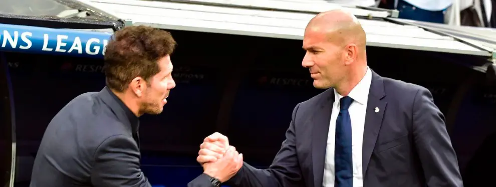 Zidane revela su as bajo la manga que hunde a Simeone y al Atlético