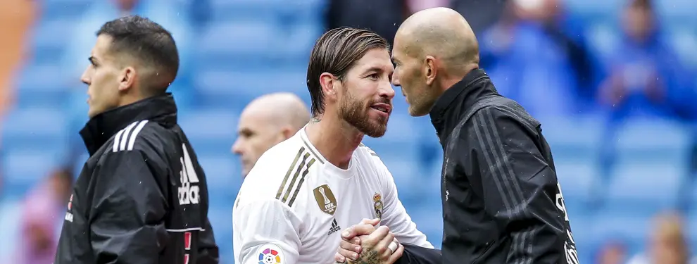 Sergio Ramos le pide esto a Zinedine Zidane ¡y hay bombazo!