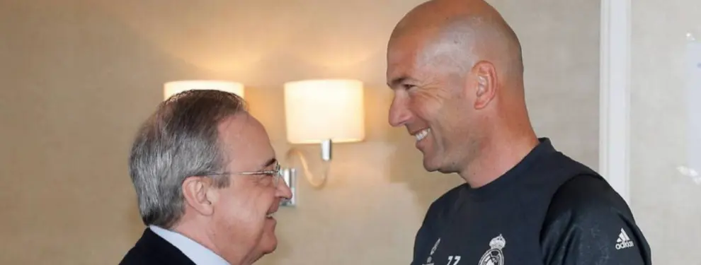 Florentino y Zidane hacen magia: “por algo más de 30 kilos, el mejor”
