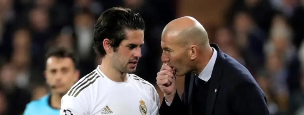 Llaman a Florentino de la Premier e Isco se lo dice a Zidane: 18 kilos