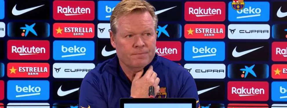 Rebelión de un peso pesado en el Barça: Koeman hundido y sin solución