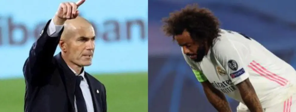 Zidane sentencia a Marcelo y ya hay sustituto: regreso soñado a Madrid