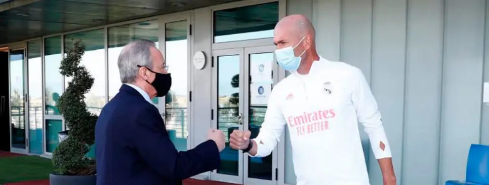 Zidane insiste en esta perla para 2021: Florentino duda y espera