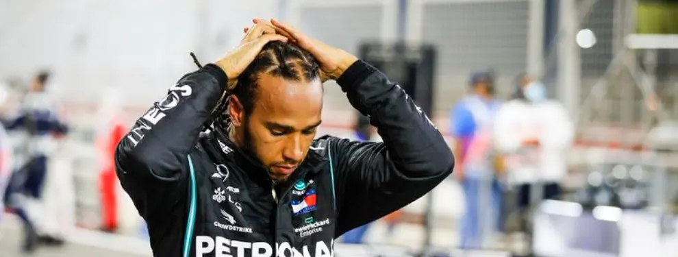 La F1 no se lo cree: por primera vez Hamilton da muestras de debilidad