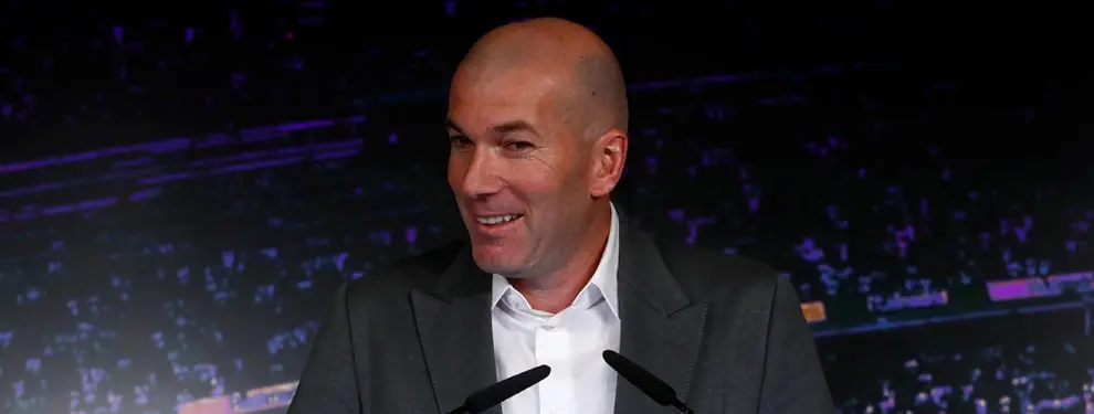 Zinedine Zidane pide ¡este fichaje! A Florentino Pérez en enero