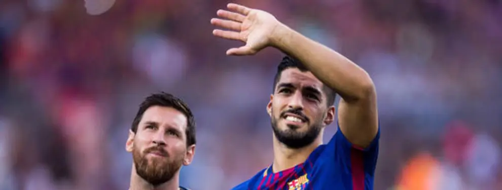 Luis Suárez tiene la llave para sacar a su amigo Leo Messi del Barça