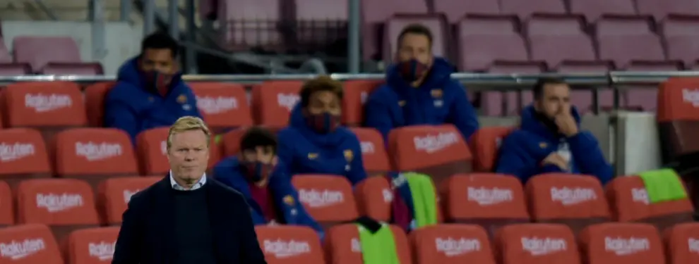 Ultimátum exprés del Barça a Ronald Koeman: “salen estos 5, o te vas”