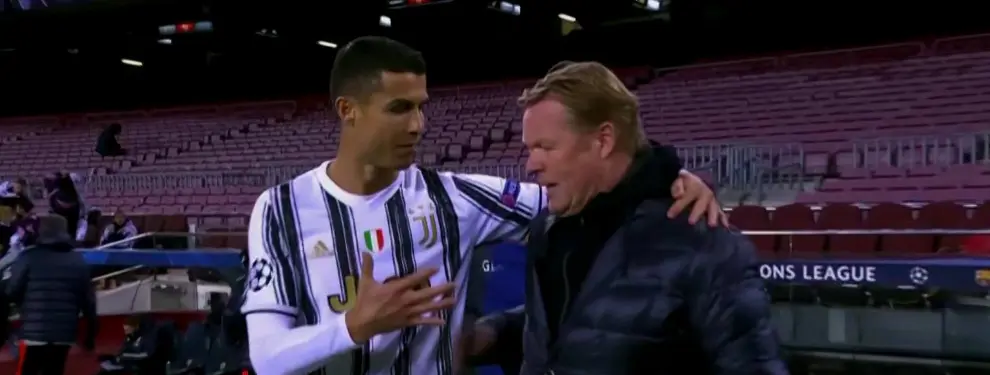 Cristiano Ronaldo ata a su 9: es el final para Ronald Koeman