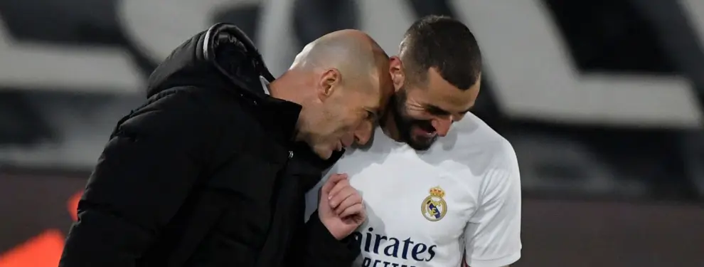 Zidane avisa a Florentino: “seguirá jugando él, fiches a quien fiches”
