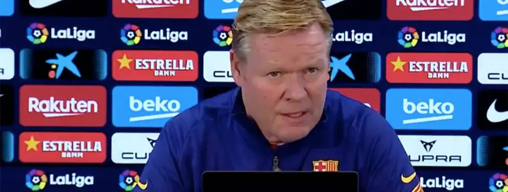 Koeman se enfada con la gestora: ¡Lo dejan escapar por 5 millones!