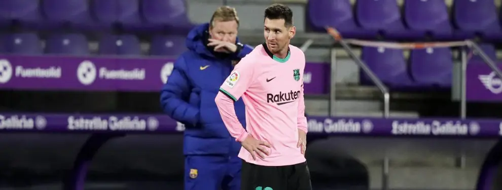 Hará de Leo Messi: la sorpresa de Ronald Koeman en el once inicial