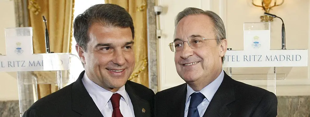 ¡Florentino Pérez se la jugó! Y ahora se ofrece a Joan Laporta