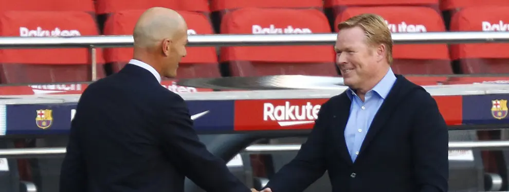 Ronald Koeman le puede hacer un favor a Zinedine Zidane con un fichaje