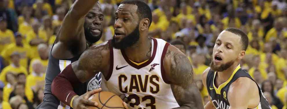 Stephen Curry da la patada más inesperada: LeBron James está atónito