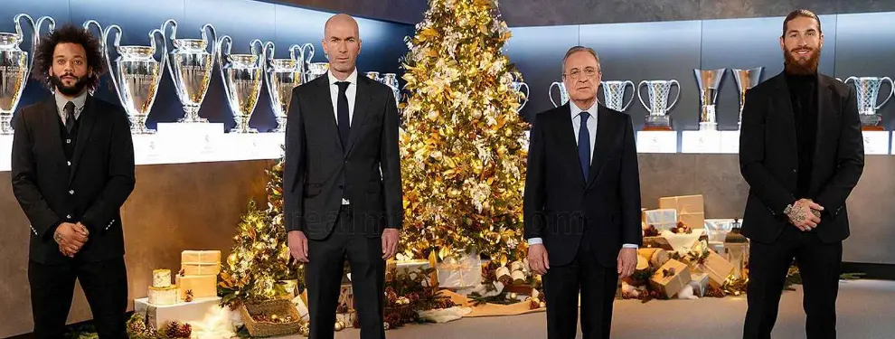Florentino Pérez lo pone a la venta. Zidane lo quiere fuera ya
