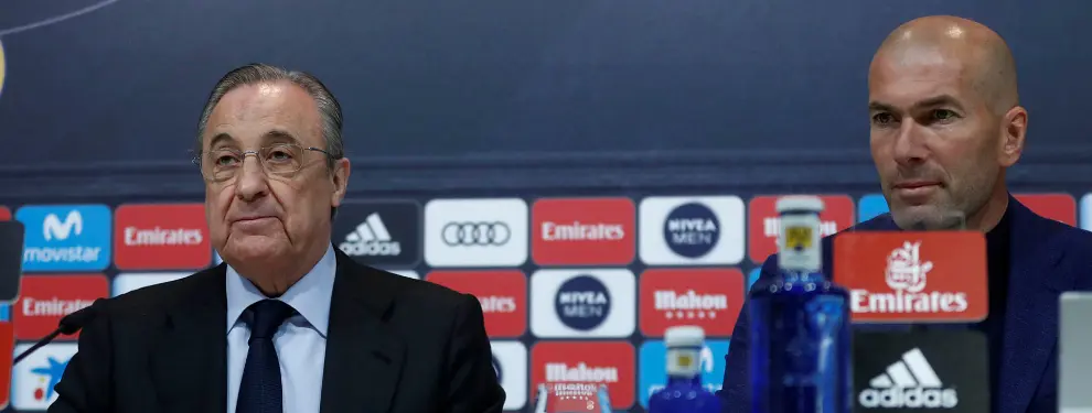 Florentino Pérez no lo ve claro: el fichaje que Zidane sigue pidiendo