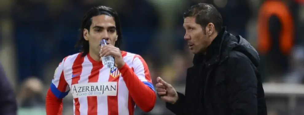 Radamel Falcao, destrozado con la traición de Diego Pablo Simeone