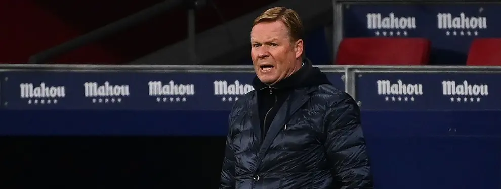 Koeman lo tiene en su lista de bajas y no tiene sustituto en el Barça
