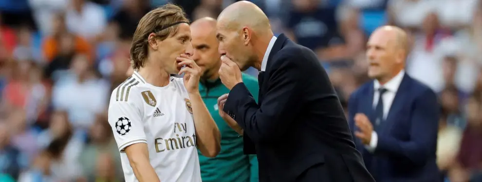 Zidane tiene el nombre del sustituto de Modric (y juega en la Premier)