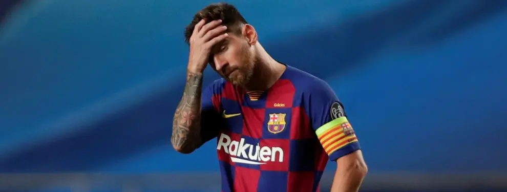 Messi se lo puede poner en bandeja al Madrid. Florentino, al acecho