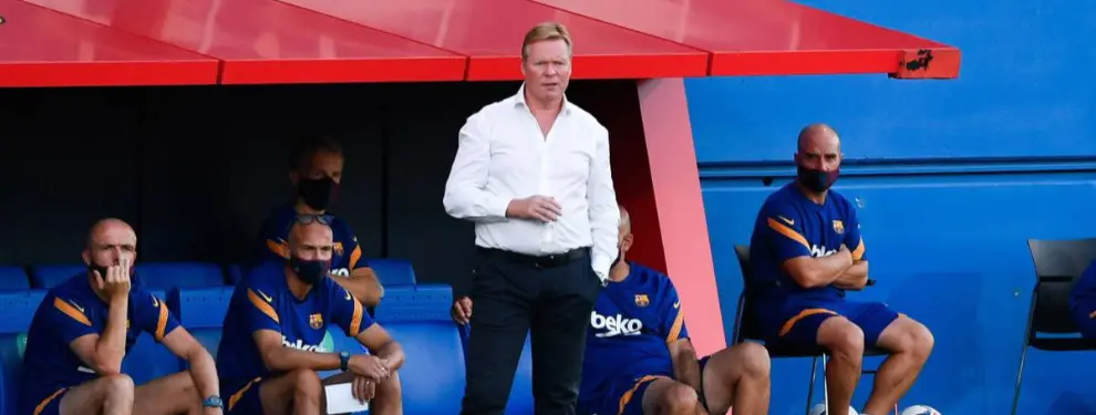 ¡Bombazo! Quieren a Koeman y puede salir gratis del Barça en verano