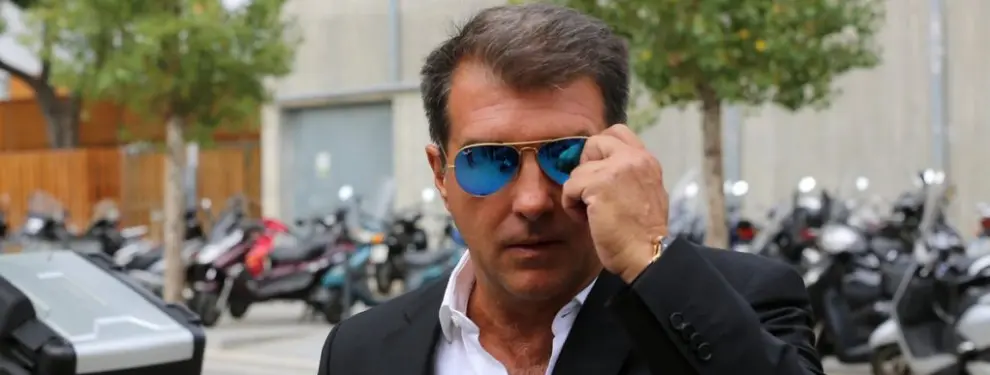 Joan Laporta tiene un fichaje  a coste cero en la recámara del Barça