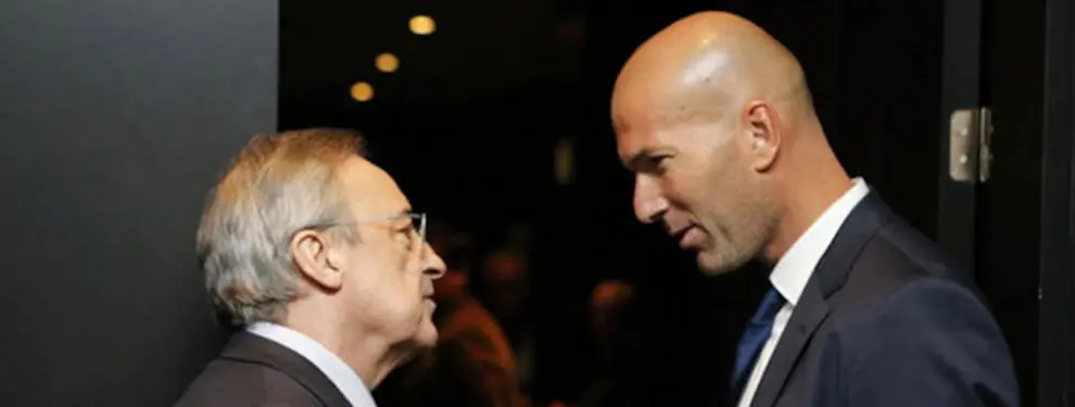 Florentino Pérez y Zinedine Zidane coinciden: este jugador no interesa