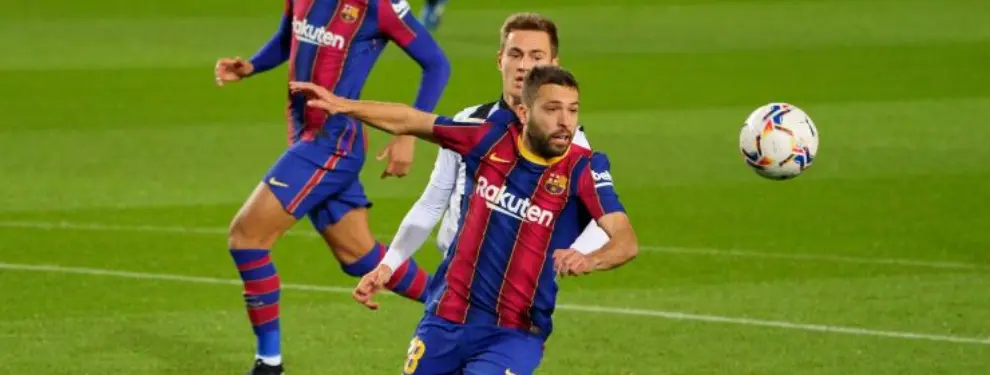 Se busca relevo para Jordi Alba: las dos opciones del Barça en España